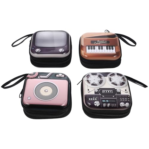 MOBUTOFU 4stücke Teiliges Cartoon-münzbeutel Multifunktionale Aufbewahrungstasche Für Junge Mädchen Kompakt Und Farbenfroh Mit Reißverschluss Für Süßigkeiten Kleine Spielsachen Und von MOBUTOFU