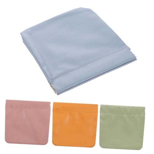 MOBUTOFU 4stücke Pu Leder Organizer Tasche Kleine Kosmetiktasche Für Lippenstift Münzen Und Kleine Accessoires Tragbare Und Stylische Aufbewahrung Für Handtaschen Für Damen von MOBUTOFU