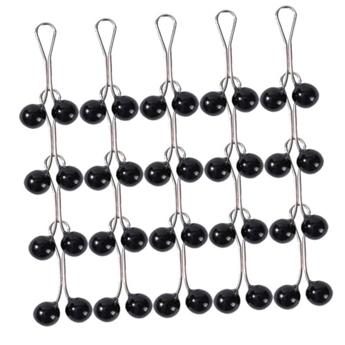 MOBUTOFU 48 Stück Teiliges Schal Clips mit Künstlichen Perlen Stilvolle Broschen für Damen Vielseitige Shawl Buckle Scarf Clips Stilvolle Cardigan Verschlüsse für Festliche Anlässe von MOBUTOFU