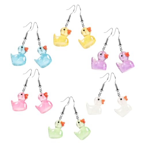 MOBUTOFU 6paare Hakenohrringe Für Frauen Ohrhänger Trendige Ohrringe Für Teenager-mädchen Süße Ohrringe Zierliche Ästhetische Neuartige von MOBUTOFU