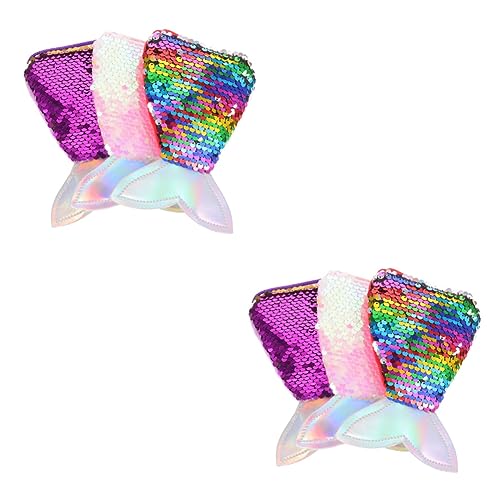MOBUTOFU 6stücke Glitzer Meerjungfrau Geldbörse Für Mädchen Verstellbare Umhängetasche Mit Bunten Pailletten Für Partys Und Kleine Aufbewahrung Von Münzen Karten Und Snacks von MOBUTOFU