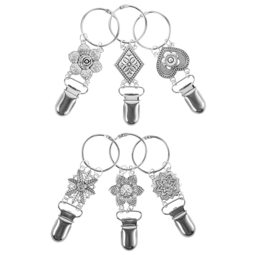 MOBUTOFU 6 Stück Reise Hut Clip Huthalter Clip Für Geldbörse Kappen Clips Reise Handschuh Clips Hut Handschuh Clips Kappen Clips Hut Begleiter Rucksack Hut Halter Gepäck Clip von MOBUTOFU