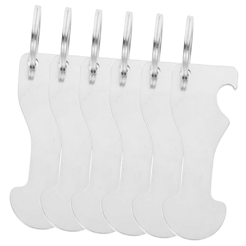 MOBUTOFU 6stücke Viertel Halter Schlüsselanhänger Aus Für Einkaufswagenchips Tragbare Einkaufswagenlöser Schlüsselringe Mit Token-Halterung von MOBUTOFU