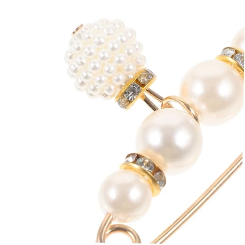 MOBUTOFU 8 Stück Teiliges Taillen broschen mit Künstlichen Perlen Modische Anstecknadeln zur Bundverkleinerung Eleganter Schmuck für Damenhosen Röcke und Kleider Praktisches Accessoire für von MOBUTOFU