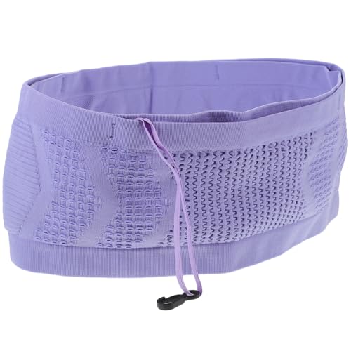 MOBUTOFU Atmungsaktive Elastische Lauf Bauchtasche für Damen und Herren Multifunktionale Handytasche mit Netzdesign Verstellbarer Gurt für Outdoor Sport und Alltag von MOBUTOFU