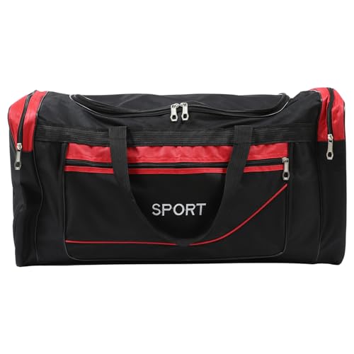 MOBUTOFU Reisetasche Aufbewahrungstasche Mit Großer Kapazität Oxford-Stoff Faltbarer Koffer Modische Herrentasche Leicht Und Tragbar von MOBUTOFU