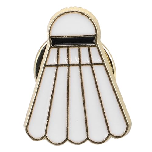 MOBUTOFU Badminton-sport-brosche Cartoon-anstecknadel Für Kleidung Rucksack Hut Modisches Badminton-abzeichen Für Enthusiasten von MOBUTOFU
