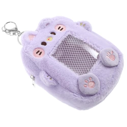 MOBUTOFU Geldbörse Anhänger Schlüsselanhänger Münzetui Mit Reißverschluss Kartenetui Für Damen Kleine Tasche Tragbar Accessoires Für Junge Mädchen von MOBUTOFU