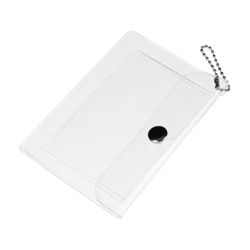 MOBUTOFU Bauchtasche Transparent Transparente wasserdichte Geldbörse Mit Schlüsselanhänger Kleiner Coin Storage Bag Für Ünzen Karten Und Kleingeld Ideal Für Outdoor Aktivitäten Und Reisen Kompakt Und von MOBUTOFU