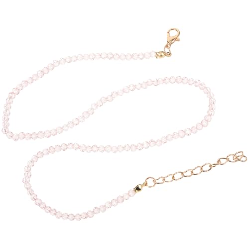 MOBUTOFU Dainty Halskette für Frauen Zierliche Kristallkette Rosa Modischer Schmuck für Hochzeiten und Partys Hautfreundliches Design für Täglichen Gebrauch Einzigartige Auffällige MOBUTOFU Dainty Halskette für Frauen Zierliche Kristallkette Rosa Modischer Schmuck für Hochzeiten und Partys Hautfreundliches Design für Täglichen Gebrauch Einzigartige Auffällige von MOBUTOFU