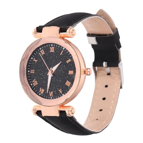 MOBUTOFU Damen Armbanduhr Mit Lederarmband Klassisches Design Mit Römischen Ziffern Freizeituhre Für Frauen Leicht Und Zu Tragen MOBUTOFU Damen Armbanduhr Mit Lederarmband Klassisches Design Mit Römischen Ziffern Freizeituhre Für Frauen Leicht Und Zu Tragen von MOBUTOFU