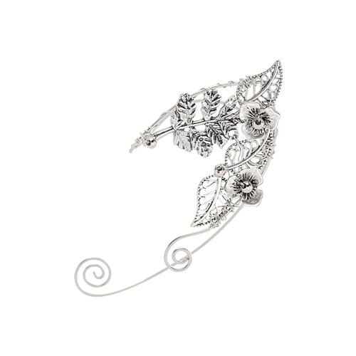 MOBUTOFU Elfen Ohrklemme Piercing Damen Ohrclip Kreativer Ear Bone Clip Schmuck für Frauen Modischer Elfenohren Accessoire Cosplay von MOBUTOFU
