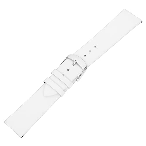 MOBUTOFU Lederarmband Für Uhren Austauschbares Echtlederarmband Verstellbarer Armbandverschluss Glattes Design Geeignet Für Verschiedene Anlässe von MOBUTOFU