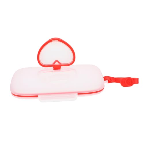 MOBUTOFU Feuchttuchspender aus Sicherem PP Tragbare Wiederverwendbare Feuchttuchbox mit Druckknopf Geeignet für Kinderwagen Laufstall und Kinderstuhl Praktische Outdoor Aufbewahrung für von MOBUTOFU
