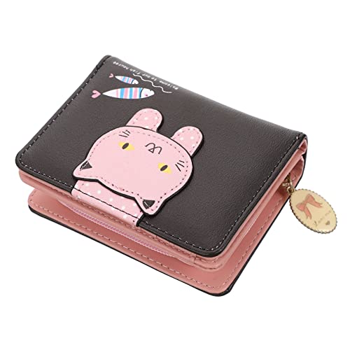 MOBUTOFU Design Geldbörse Tragbare Kleingeld-Aufbewahrungstasche Für Mädchen Visitenkartentasche Pu-Material Robust Und Bequem von MOBUTOFU
