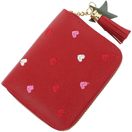 MOBUTOFU Kartenportemonnaie Für Frauen Cartoon-kartenpaket Aus Pu Kartenetui Mit Kartenschutzhülle Praktische Geldbörse Für Damen Kartenpaket-geldbörse Für Reisen Und Alltag von MOBUTOFU