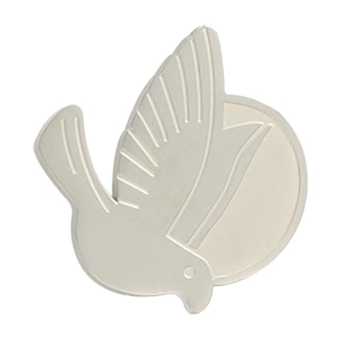MOBUTOFU Friedenstauben-broschennadel Aus Edelstahl Minimalistisches Design Dekorative Anstecknadel Für Damen Modeschmuck Für Kleidung von MOBUTOFU