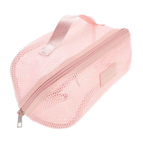 MOBUTOFU Netz-Kosmetiktasche Mit Großer Kapazität Reise-Make-up-aufbewahrung Mit Trennwänden Tragbar Kosmetikbeutel Mit Reißverschluss Aufbewahrungstasche Für Damen-toilettenartikel von MOBUTOFU