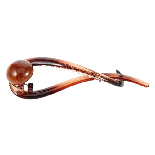 MOBUTOFU Haarklammer für Damen Stilvoller Haarspangen Clip mit Perlen Robust und Schonend für Dickes Haar Fester Halt Kopfhautverletzung Kompakt und Langlebig für Alltag und Styling von MOBUTOFU