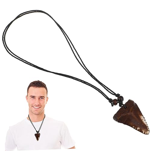 MOBUTOFU Herren Halskette Cool Necklace Strand Schmuck Leicht Langlebig Original Tribal Stil für Urlaub und Alltag von MOBUTOFU