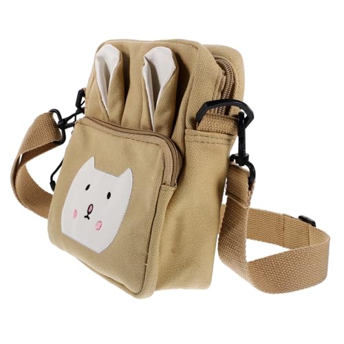 MOBUTOFU Muster und Mädchen Schultasche Reißverschlusstasche Modische Zufällige Farben von MOBUTOFU