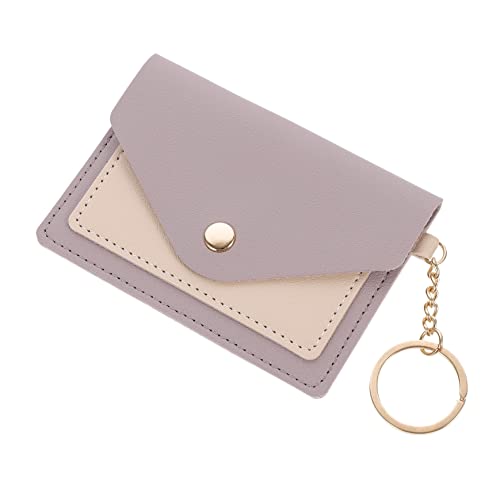 MOBUTOFU Damen Schlüsselbund Geldbörse Mit Münzfach Und Schlüsselanhänger Change Wallet Für Unterwegs Für Alltag Und Leicht Und Tragbar von MOBUTOFU