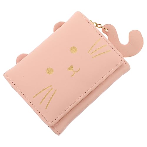 MOBUTOFU Klein Geldbörse Für Faltbare Kartenetui Mit Münzfach Für Lehrer Studenten Und Praktischer Kartenhalter Im Cartoon-Design von MOBUTOFU