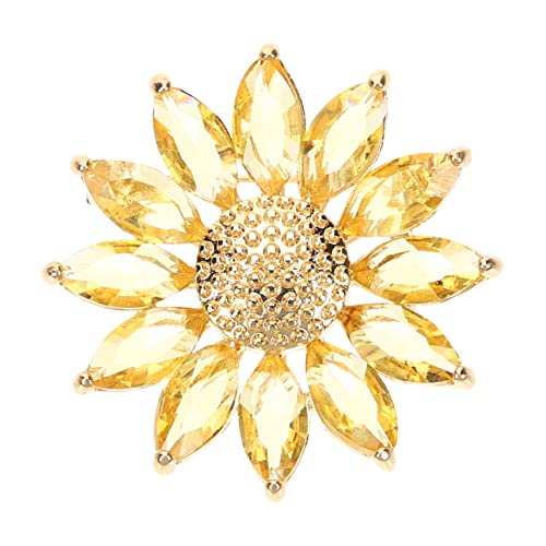 MOBUTOFU Kleine Daisy Brosche für Frauen Anstecknadel für Kleidung Taschen Accessoires Perfektes für Geburtstage Valentinstag von MOBUTOFU