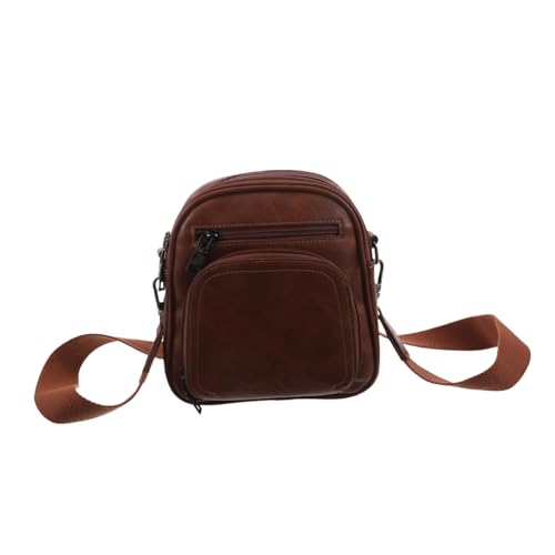 MOBUTOFU Kleine Damen Crossbody Tasche PU Material mit Verstellbarem Schultergurt Minimalistisches Wallet mit Kartenfächern Langlebige Umhängetasche für Alltag Arbeit und Reisen von MOBUTOFU