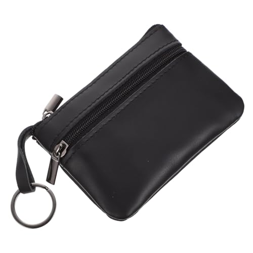 MOBUTOFU Kleine Geldbörse Mit Reißverschluss Münzbörse Aus Kleine Portemonnaie Für Kleingeld Schlüsselanhänger Tragbare Brieftasche von MOBUTOFU