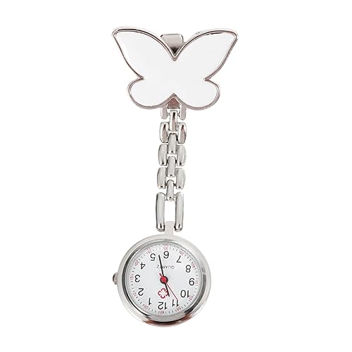 MOBUTOFU Hängende Taschenuhr Für Damen Mit Clip Krankenschwester- Arztuhr Aus Langlebigen Materialien Praktisches Design Für Krankenhausgebrauch von MOBUTOFU