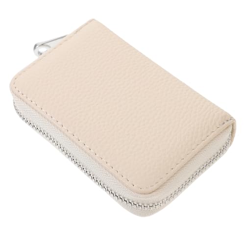 MOBUTOFU Kreditkartenetui Damen Mit Reißverschluss Kompakte Kartenhalterin Für Geld Ausweis Und Kleingeld Stilvolle Geldbörse Im Modernen Design Für Unterwegs von MOBUTOFU