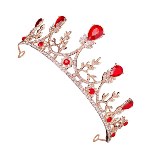 MOBUTOFU Rhinestone Krone Für Braut Und Mädchen Funkelnde Hochzeit Tiara Dekorative Krone Für Verlobung Und Geburtstagsfeier Luxuriöser Haarschmuck Mit Strasssteinen von MOBUTOFU