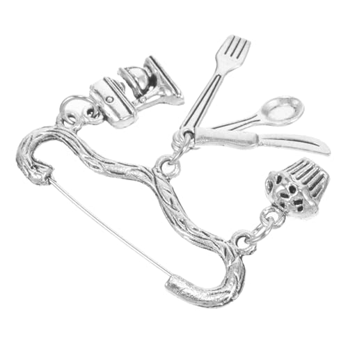 MOBUTOFU Küchenbrosche für Dekorative Anstecknadel mit Einzigartigem Backdesign Vielseitig Brosche oder Ornament Verwendbar Perfektes für Backliebhaber von MOBUTOFU