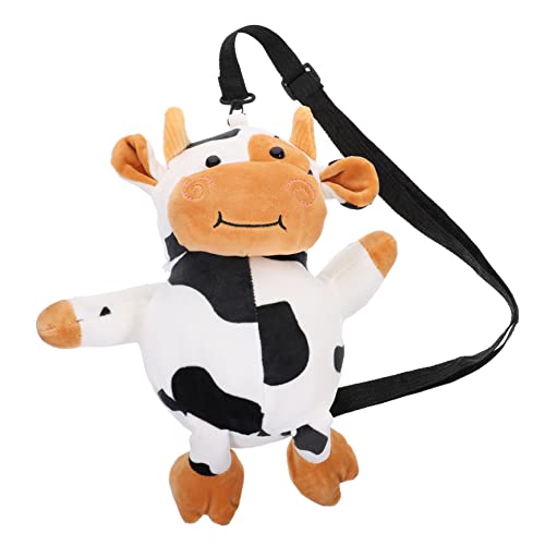MOBUTOFU Olush Kuh-geldbörse – Plüsch-kuh-tasche Mit Verstellbarem Riemen Umhängetasche Für Mädchen Für Den Täglichen Gebrauch von MOBUTOFU