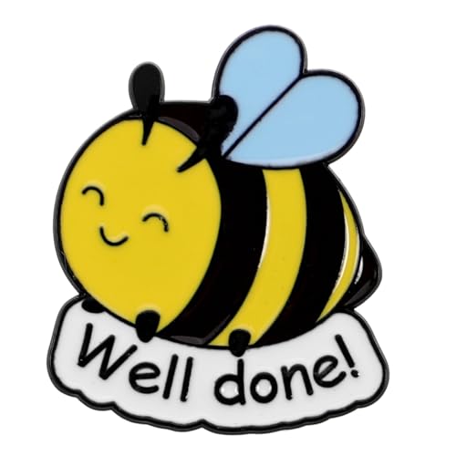 MOBUTOFU Leichte Langlebige Bienen brosche aus Metall Modischer Ansteckpin für Damen Vielseitiges Accessoire für Kleidung Rucksäcke und Taschen Tragbarer Schmuck für Alltag und Partys von MOBUTOFU