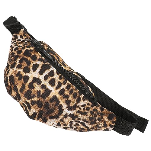 MOBUTOFU Leopardenmuster Damen Bauchtasche Pu Gürteltasche Für Outdoor-aktivitäten Praktischer Crossbody Style Leicht Und Platzsparend Für Handy Und Kleinigkeiten von MOBUTOFU