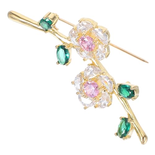 MOBUTOFU Mädchenbrosche Pflaumenblüten Design Leicht Elegant Schmuck für Business Meetings Partys Formelle Anlässe Damen Anstecknadel MOBUTOFU Mädchenbrosche Pflaumenblüten Design Leicht Elegant Schmuck für Business Meetings Partys Formelle Anlässe Damen Anstecknadel von MOBUTOFU