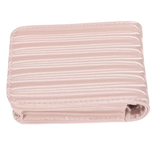 MOBUTOFU Mini Lippenstift Etui mit Spiegel Tragbare Kleine Schminktasche für Handtasche Kompaktes Lippenstift Aufbewahrungsbox Stilvoller Reise Make Up Organizer für Damen und Mädchen von MOBUTOFU