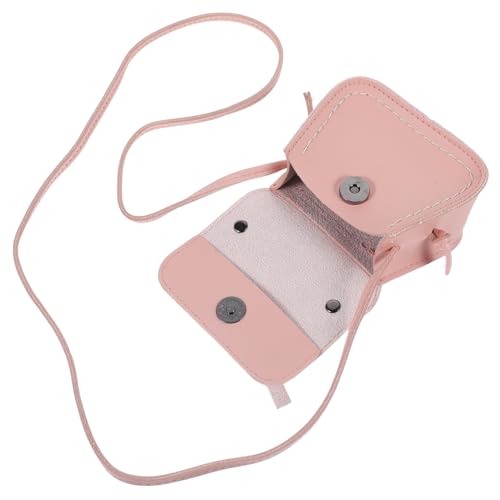 MOBUTOFU Kleine Mädchen Umhängetasche Mit Schleifenmotiv Süße Mini-Handtasche Für Praktische Crossbody-Tasche Für Alltag Für Kleine Accessoires Und Snacks von MOBUTOFU