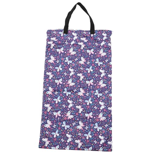 MOBUTOFU wasserdichte Wickeltasche Pumpenteile Windeltasche Wiederverwendbare Nasstasche Windelbehälter mit Reißverschluss Aufbewahrung von Babyservietten für den Innen- und Außenbereich von MOBUTOFU