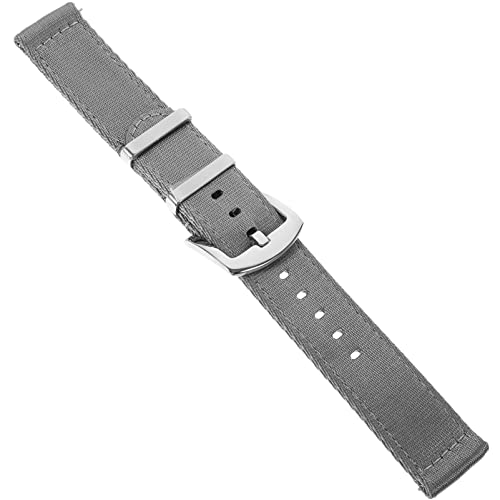 MOBUTOFU Nylon-uhrenarmband 20 Mm Stilvolles Uhrenarmband Ersatz Für Herren-/damenuhren Schnellverschluss von MOBUTOFU