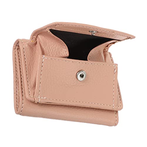 MOBUTOFU Pu Leder Geldbörse Für Damen Dreifach Gefaltete Große Kapazität RFID Schutz Kartenorganizer Für Alltag Reisen Und Farbe Zufällig von MOBUTOFU