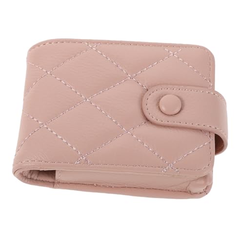 MOBUTOFU Quilted Kosmetiktasche Klein PU Spiegel Kleine Make-up Tasche für Reisen Damen Lippenstift Etui Modische Kompakte Kosmetikbörse für Unterwegs Praktischer Organizer von MOBUTOFU