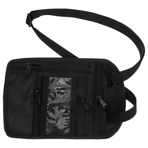 MOBUTOFU Geldbörse Für Männer Und Frauen Reiseutensilien Sicherheitsetui Mit Umhängetasche von MOBUTOFU