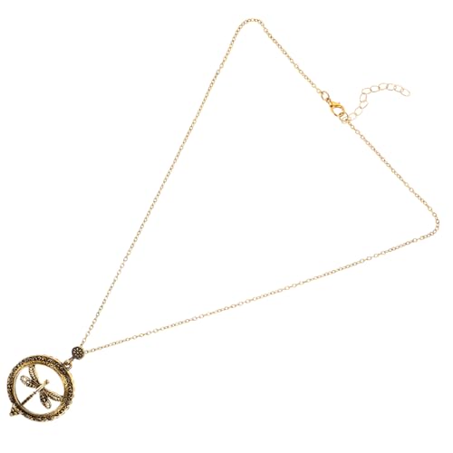 MOBUTOFU Libellen-lupen-halskettenanhänger Kreative Halskette Eleganter Halsschmuck Für Frauen Modisches Geschenk Für Besondere Anlässe von MOBUTOFU