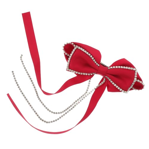 MOBUTOFU Boho Haarschmuck Haarklammer Damen Roter Bow Haarklammer Für Frauen Große Haarschmuck Clip Mit Samtstoff Hochzeiten Partys Besondere Anlässe MOBUTOFU Boho Haarschmuck Haarklammer Damen Roter Bow Haarklammer Für Frauen Große Haarschmuck Clip Mit Samtstoff Hochzeiten Partys Besondere Anlässe von MOBUTOFU