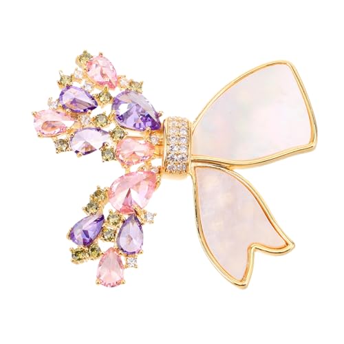 MOBUTOFU Schmetterling Brosche Pin Filigrane Damen Anstecknadel Eleganter Schmuck für Kleider Mäntel Pullover Vielseitiges Modeaccessoire für Hochzeit Verlobung Party von MOBUTOFU