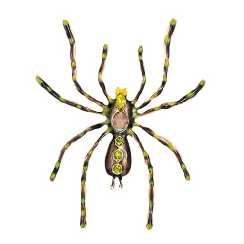 MOBUTOFU Spider Brooch Pin für Damen aus Leichtem Legierungsmaterial Modische Sichere Anstecknadel für Kleidung Rucksack Schal Vielseitiges Schmuck von MOBUTOFU