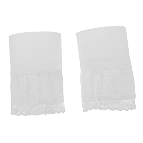 MOBUTOFU Spitze Falsche Ärmel Für Frau Dekorative Frilled Fake Manschetten Passend Zu Kleidung Pullovern Shirts Kragenlos Entfernbar Für Freizeit von MOBUTOFU